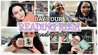 READING RUSH DAY 4 VLOG & VIDEO CHALLENGE💜