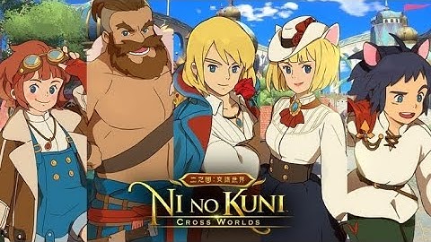 Ni no kuni | Cross World | Gameplay  walkthrough Android iOS  Chapter 1