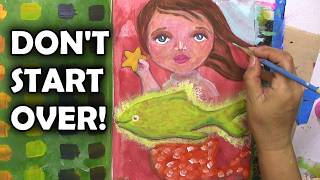 Can't Get Back Into Making Art? Try This!  #sketchbook