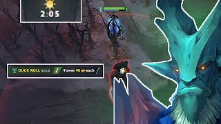 How to win MMR with illegal pushing in Dota 2