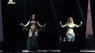 Metal Belly Dancers &amp; Tabla at TribalFest. Diana and Tatiana Performance.