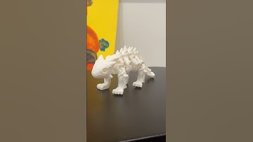 Dinosaur Bones 3D Print 🦕 #bambulab #3dprinting #3dprinter