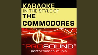 Sail On (Karaoke With Background Vocals) (In the style of Commodores)
