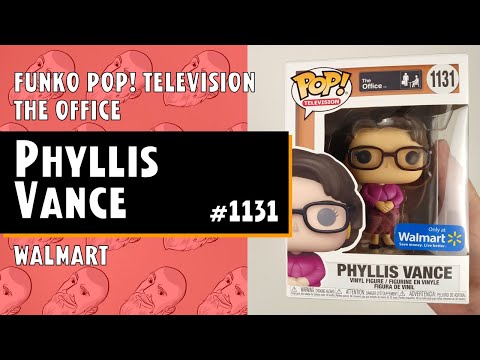 Funko Pop Television - The Office - Phyllis Vance - 1131 - Walmart // Just One Pop Showcase