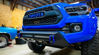 Tacoma Front Bumper, Lights, Winch