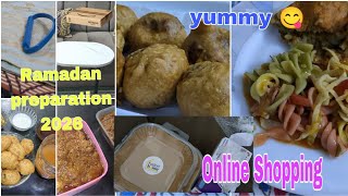 Ramadan Preparation 2026 ll Online Shopping Unboxing ll Pakistani Vlogger ll 