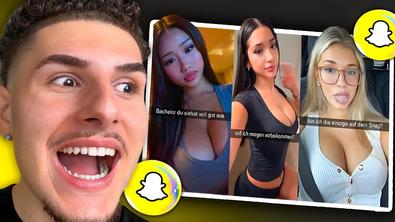 ICH SCHREIBE mit MEINEN ZUSCHAUERINNEN auf SNAPCHAT...