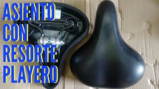 Asiento Para Bicicleta Playera/Sellé Royal/ Beach Cruiser Bike / 2020 -  YouTube