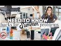 2022 NEED TO KNOW SUMMER HACKS | HACKS TO SOLVE SUMMER RELATED PROBLEMS | TRENDING SUMMER HACKS 2022