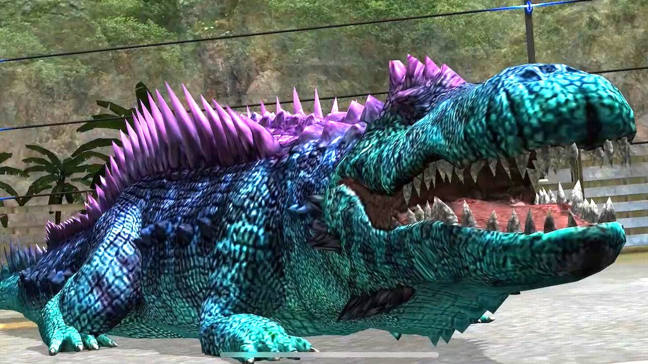 デイノスクスでっかー けど攻撃力が低いッ Jurassic World Youtube