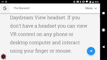 WebVR demo on Chrome for Android-"Within"