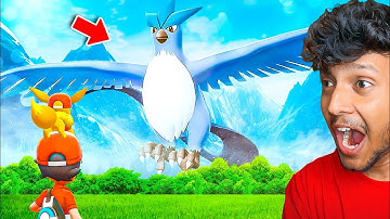 FINALLY CAPTURED LEGENDARY ARTICUNO! 🥶 Pokémon - Let