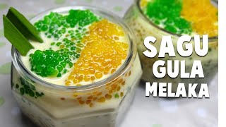 Sagu Gula Melaka | Resepi Mudah Dan Ringkas | Menu Wajib