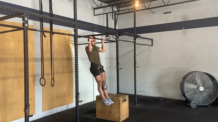 Weighted pull-up negatives