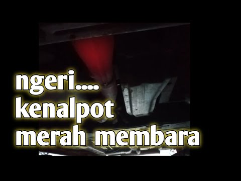 Video: Mengapa knalpot menjadi merah panas pada generator?