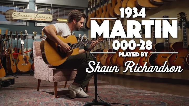 1934 Martin 000-28 played by Shaun Richardson