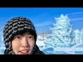 🇨🇳-18℃!中国ハルビン「冰雪大世界」で激長滑り台に惹かれる大人1名【中国vlog】