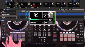 Numark NS7II Sampler Mode