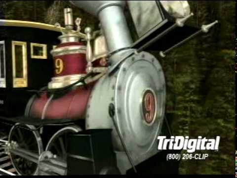 3D animated train - YouTube