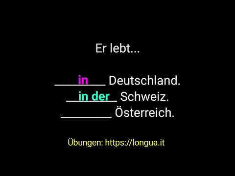 A1, A2, B1 - Deutsch lernen, #Grammatik, Deutsche Grammatik, #Präposition, #nach #zu #deutschlernen