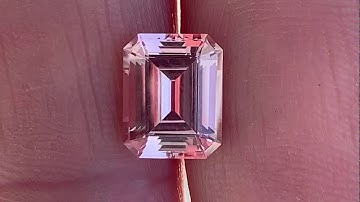 Genuine Loose Chatham Champagne Sapphire Gemstone in Emerald Cut in Grade GEM for Sale at AfricaGems
