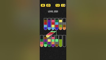 Water sort puzzle level 2321