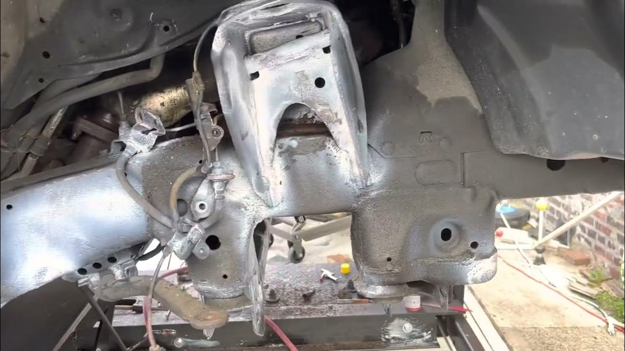 I sprayed the sequoia frame with white lithium grease instead of RP 342