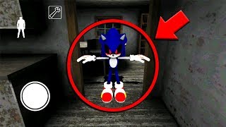 SONIC THE HEDGEHOG IN GRANNY HORROR GAME!? - Gmod Granny Multiplayer Survival