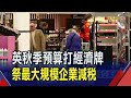 英秋季預算強攻經濟牌!祭出史上最大規模企業減稅 專家批畫大餅｜非凡財經新聞｜20231123