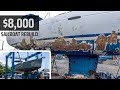 Amazing 8 month boat transformation  hurricane damaged sailboat  sailing wicked 13