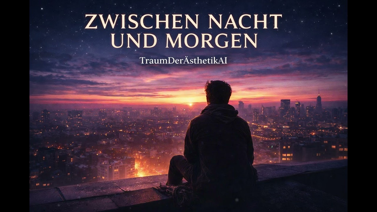 „Zwischen Nacht und Morgen“(Retro Rock Ballad – TraumDerÄsthetikAI)