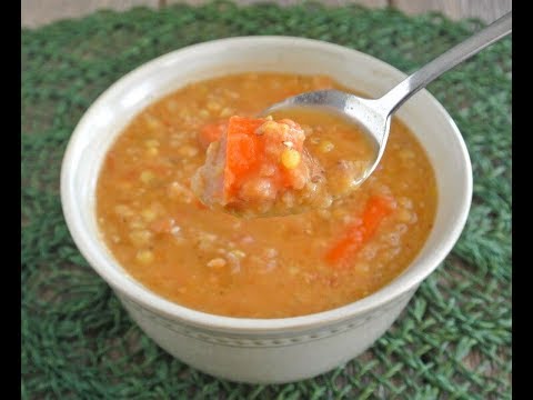 Slow Cooker Red Lentil Soup