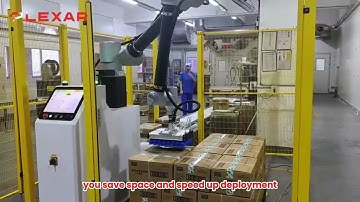 Meet PLEXAR’s Collaborative Palletizing Robot — the future of packaging automation