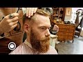 Barber Shows How to Give an Executive Contour Haircut