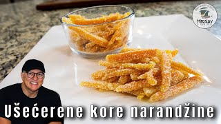 Kako Da Napravite Ušećerene Kore Narandže Kod Kuće
