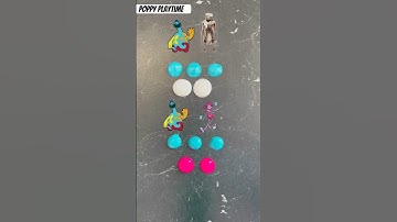 Poppy Playtime Chapter 4 #colormixing #shorts #satisfying #PoppyPlaytimeChapter4 #poppy #art