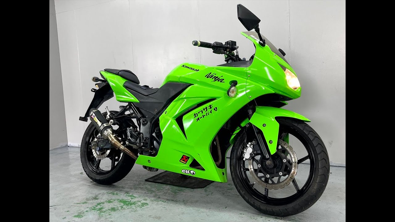 販売車両紹介】カワサキ ニンジャ250R EX250K アクラポビッチ