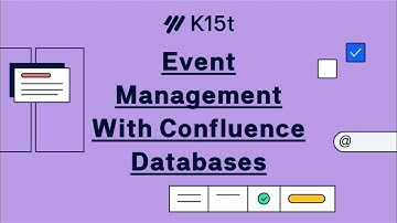Event Management with Confluence Databases