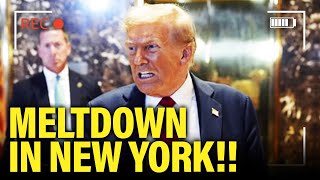 OMG! Trump Has MELTDOWN in Disaster NY Presser