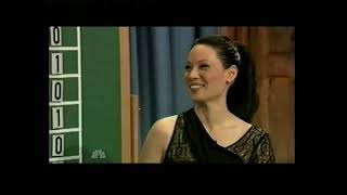 Lucy Liu on Late Night with Jimmy Fallon promoting her Broadway play "God of Carnage" March 2010