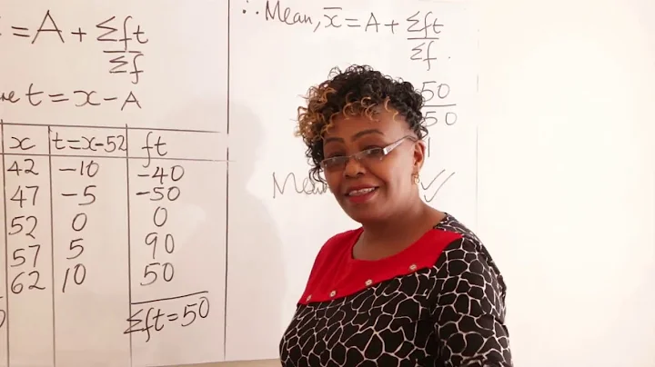 Form 4_Statistics II _How to find mean by Assumed mean method