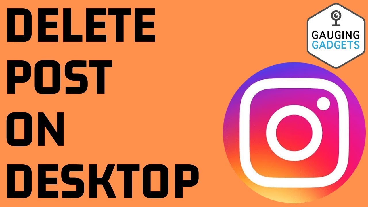 How to Delete Instagram Post on PC, Chromebook, or Laptop - Delete  Instagram Post on Desktop