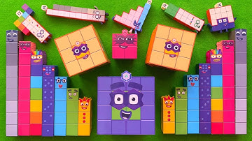 Looking for Numberblocks NEW 64 227 Puzzle Tetris Shape | ASMR chirping of birds