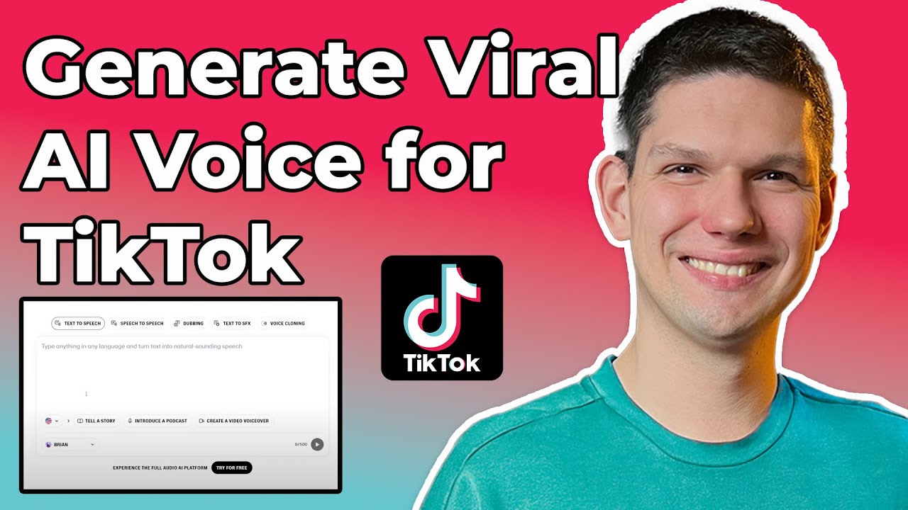How To Generate Viral AI Voice To Get Millions Of Views On TikTok - YouTube