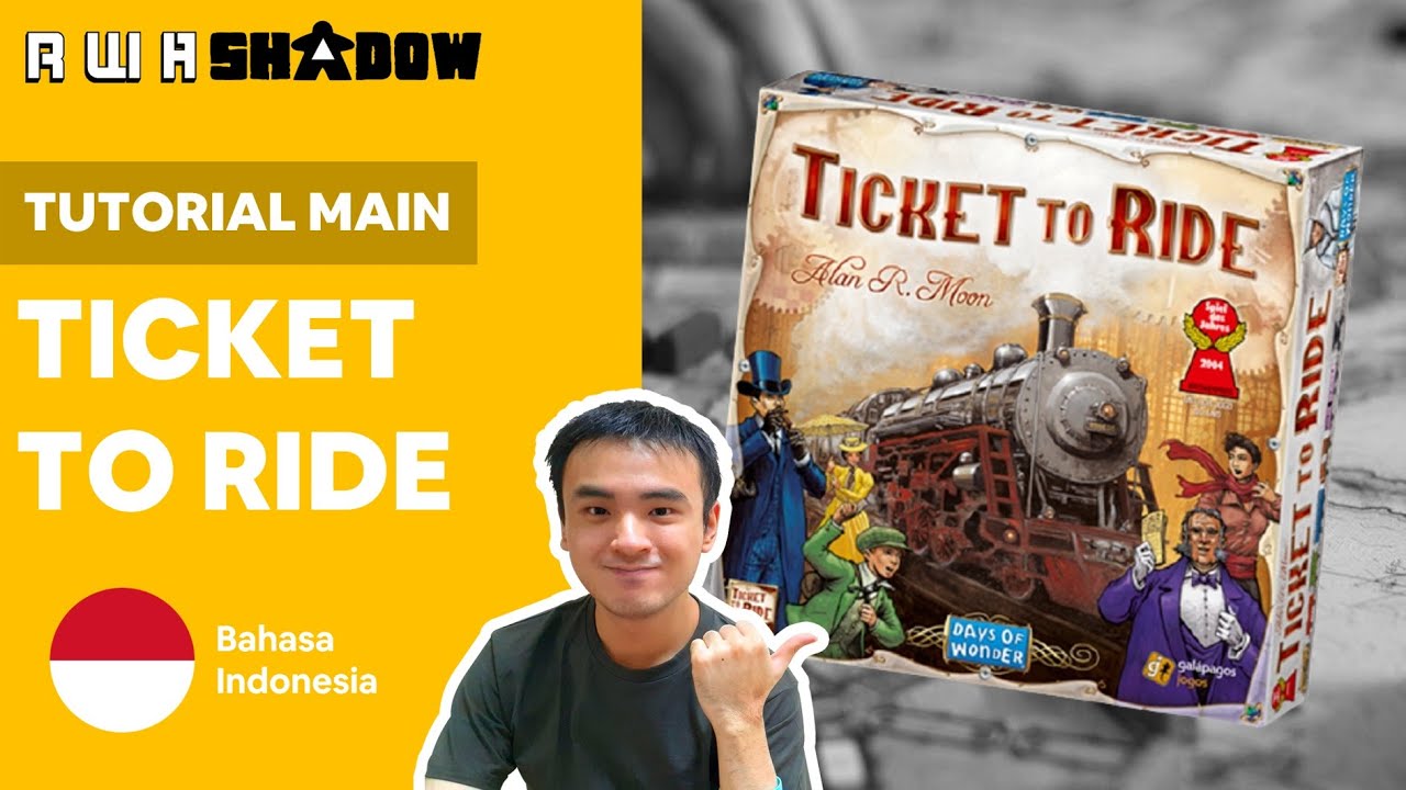 Tutorial Main Board Game - Ticket to Ride