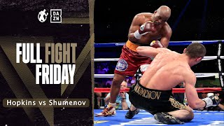 FULL FIGHT | Bernard Hopkins vs Beibut Shumenov IBF, IBA, and WBA Light Heavyweight World Titles!