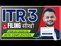 Stepwise itr3 filing guide for ay 202425 ft skillvivekawasthi