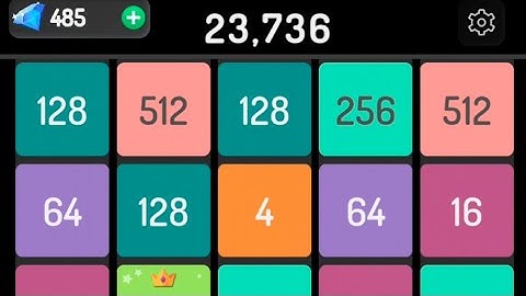 Part 43: X2 Blocks Game 3D  Wonderful New Block Unlock 8192 with 23,736 New HighScore #games