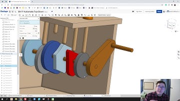 Automata Top Down- Follower/Cam Assembly - Day 45 of 100 OnShape Journey