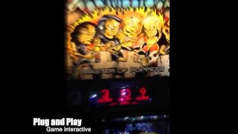 Metallica LE w CoinTaker Deluxe Backbox